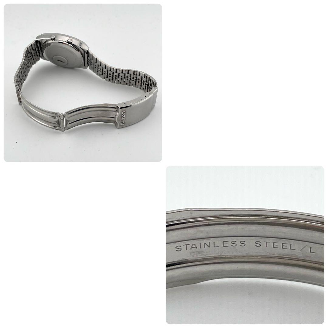 【稼働/新品電池】セイコー　ワールドタイム　スクエア　腕時計　デジタル　メンズ