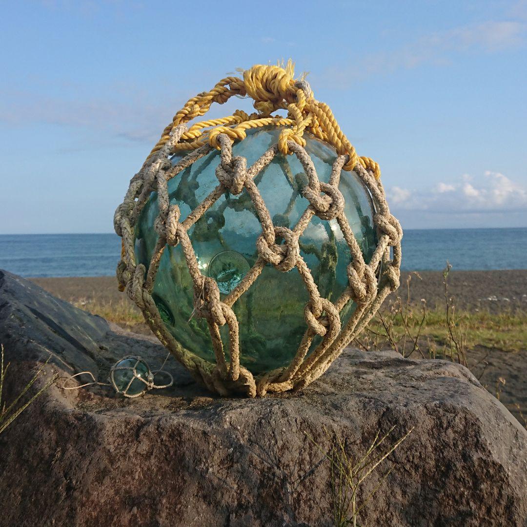 ガラス玉 大玉 巨大 36cm 浮き玉