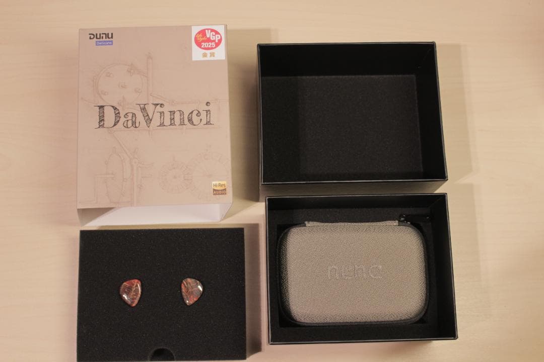 Dunu Davinci 美品／正規店購入・エージング済・使用2時間