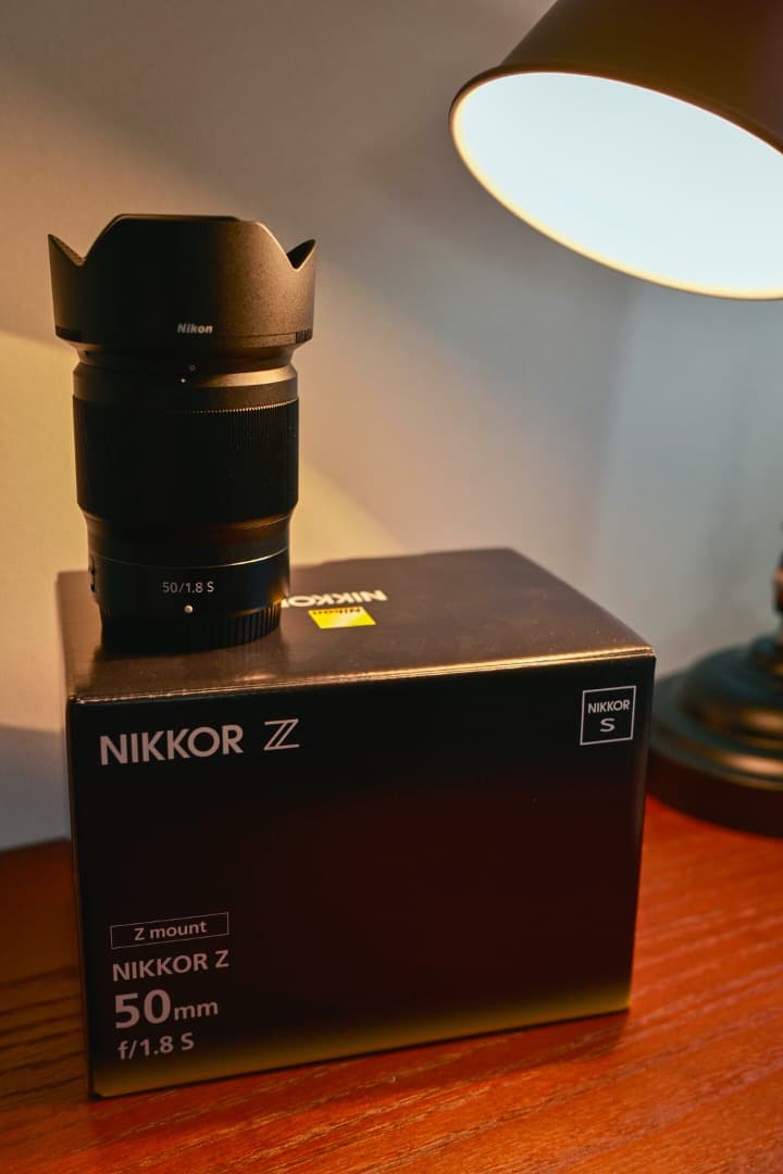 【美品】NIKKOR Z 50mm f/1.8 S（Zマウント用 単焦点レンズ）