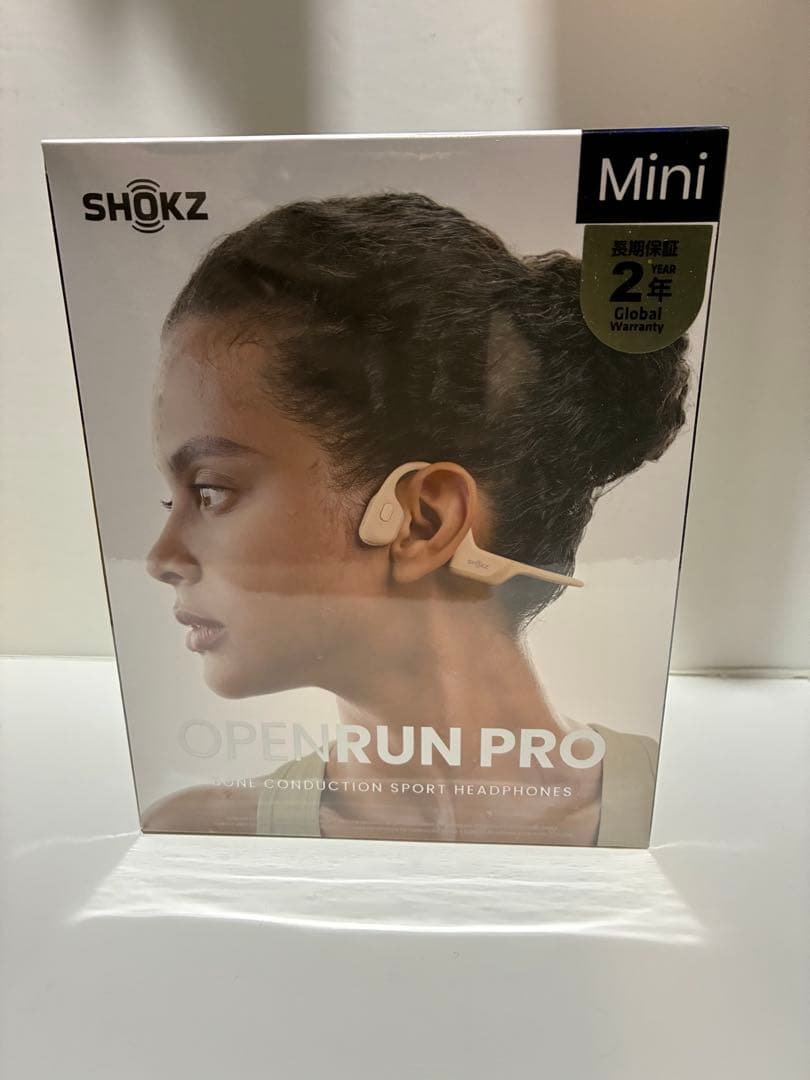 新品・未開封 Shokz OpenRunPro Mini S811 Beige