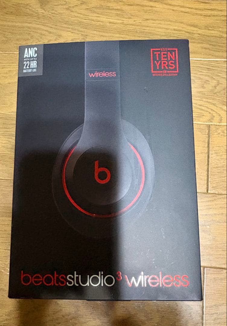 未使用　Beats Studio3 Wireless ANC 22時間