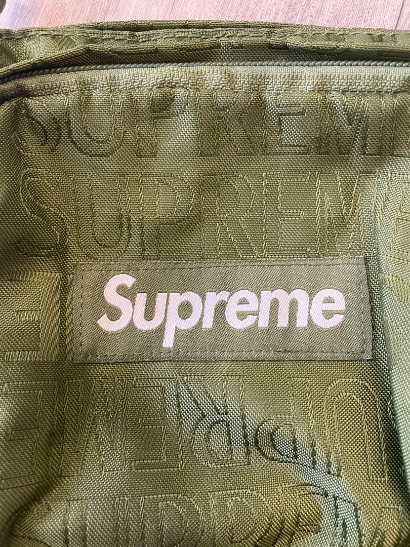 Supreme ショルダーバッグ　オリーブ　美品