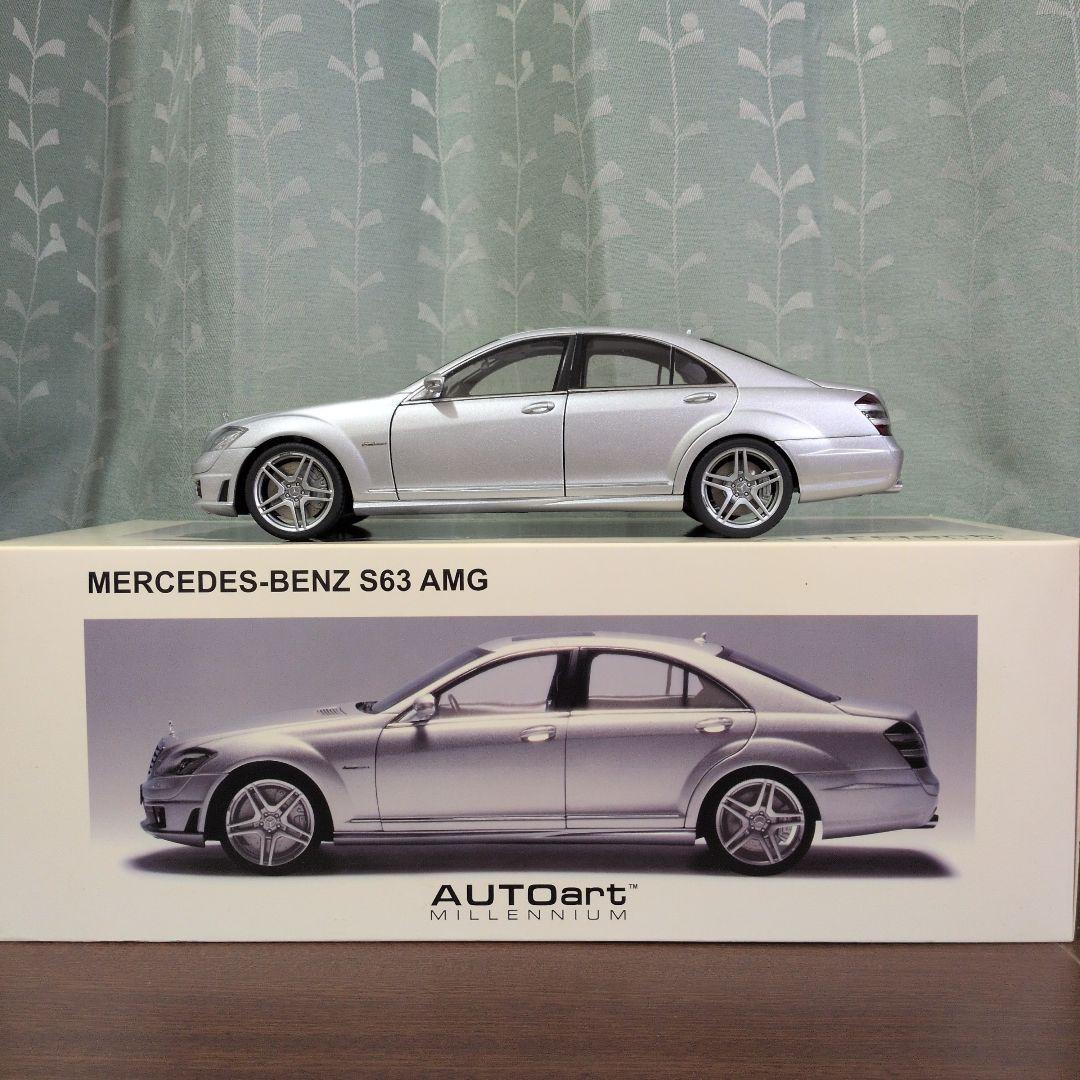 AUTOartメルセデス・ベンツ S63 AMG ミニカー　オートアート1/18
