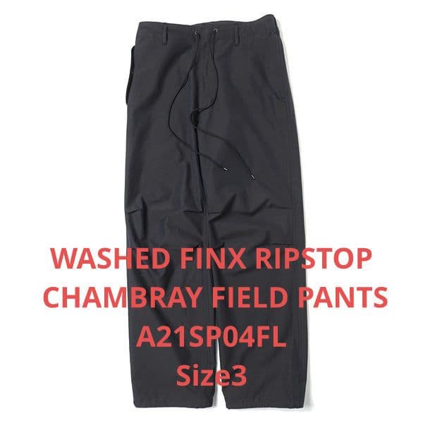 パンツ WASHED FINX RIPSTOP CHAMBRAY FIELD PANTS