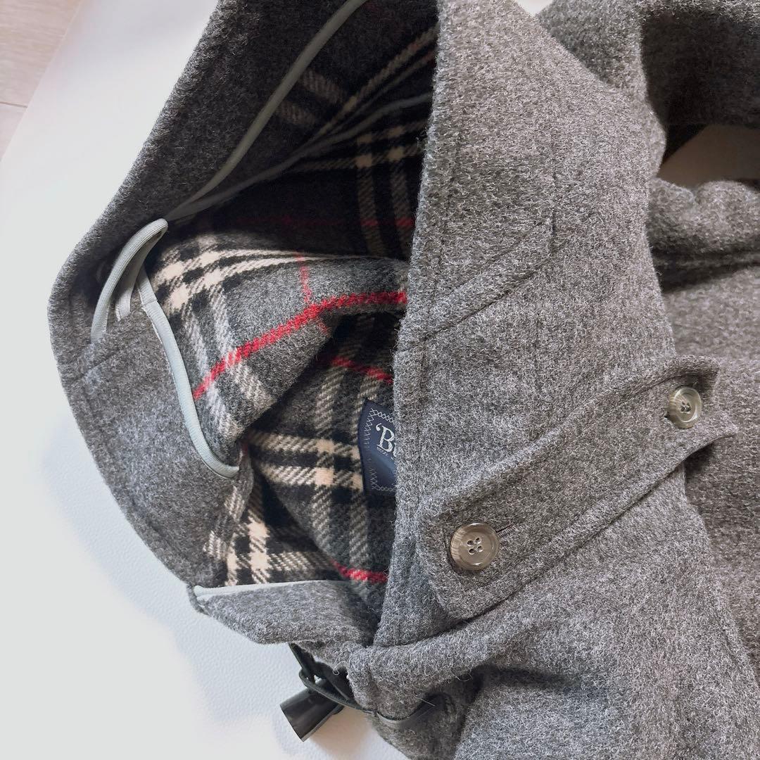 Burberry's イングランド製　ダッフルコート　チェック　大きいサイズ