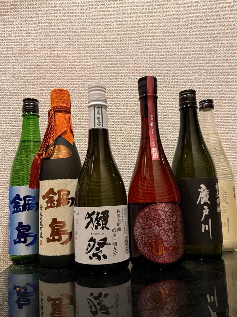 産土　香子・獺祭含む日本酒6本セット