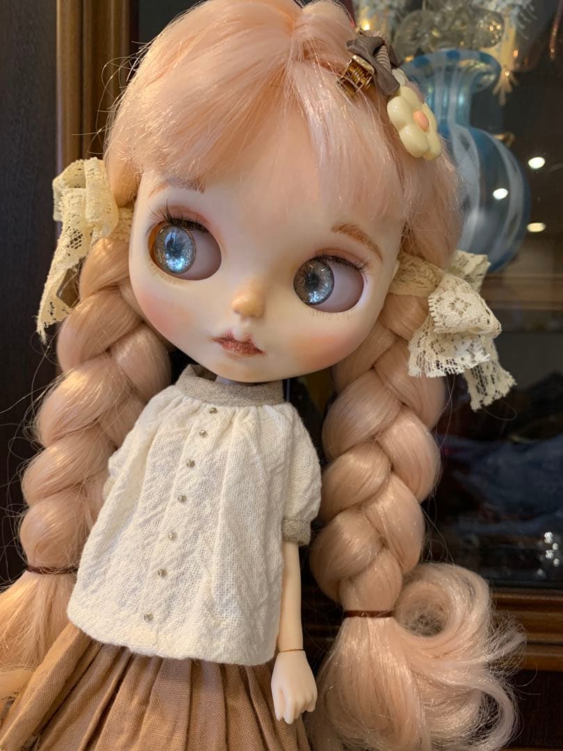 カスタム アイシードール アウトフィット 小物付き❤ピンクの可愛い子❤