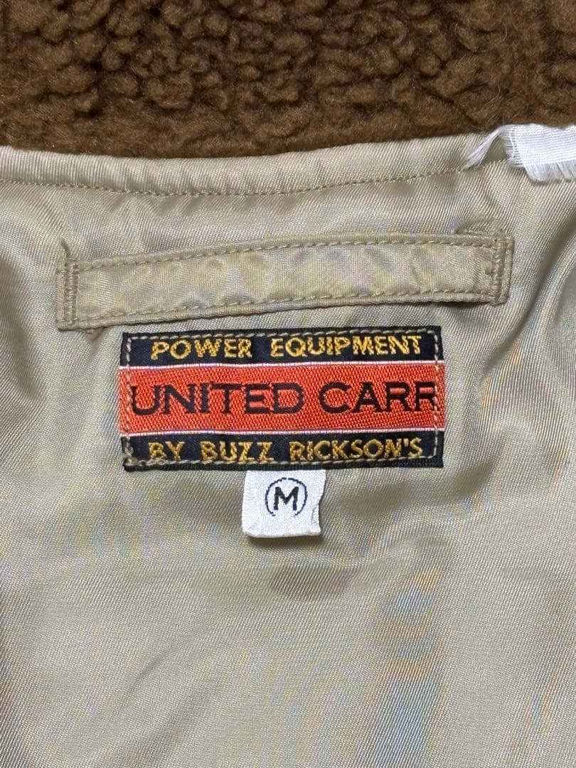 UNITED CARR バズリクソンズ N-3B M フライトジャケット