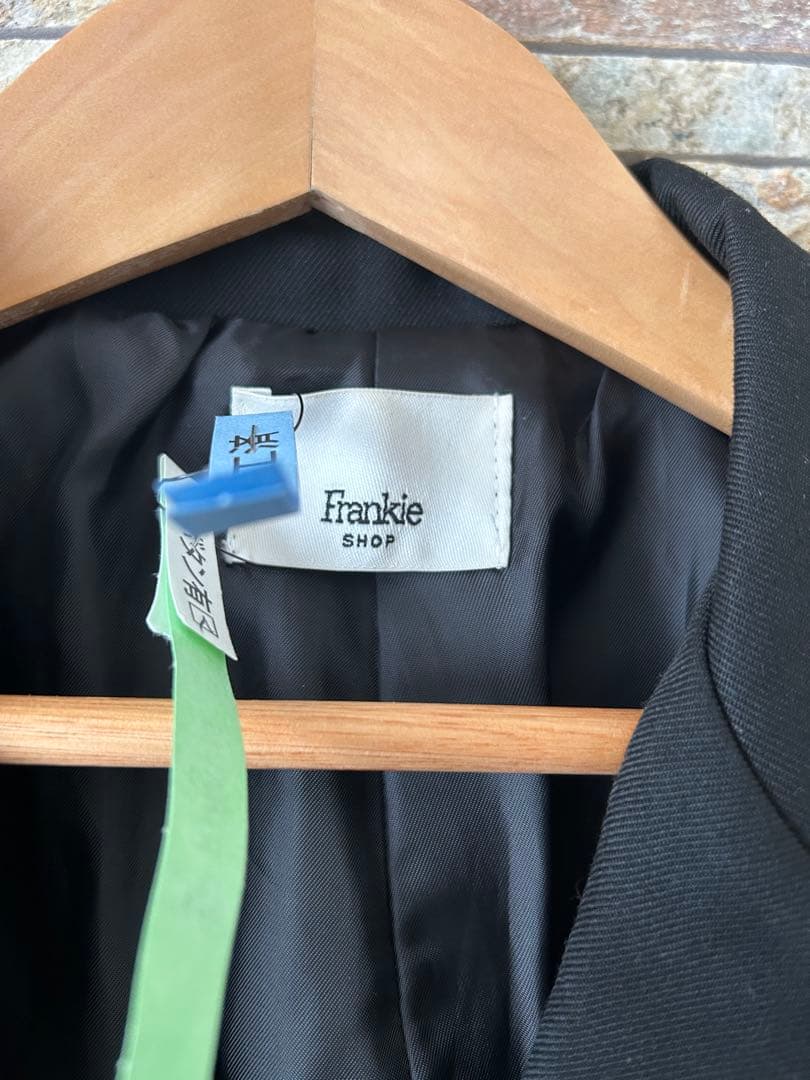the frankie shop blazer ブラック　XS