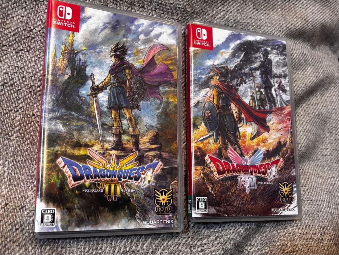 [switch]ドラゴンクエスト1&2、ドラゴンクエスト3、2本セット