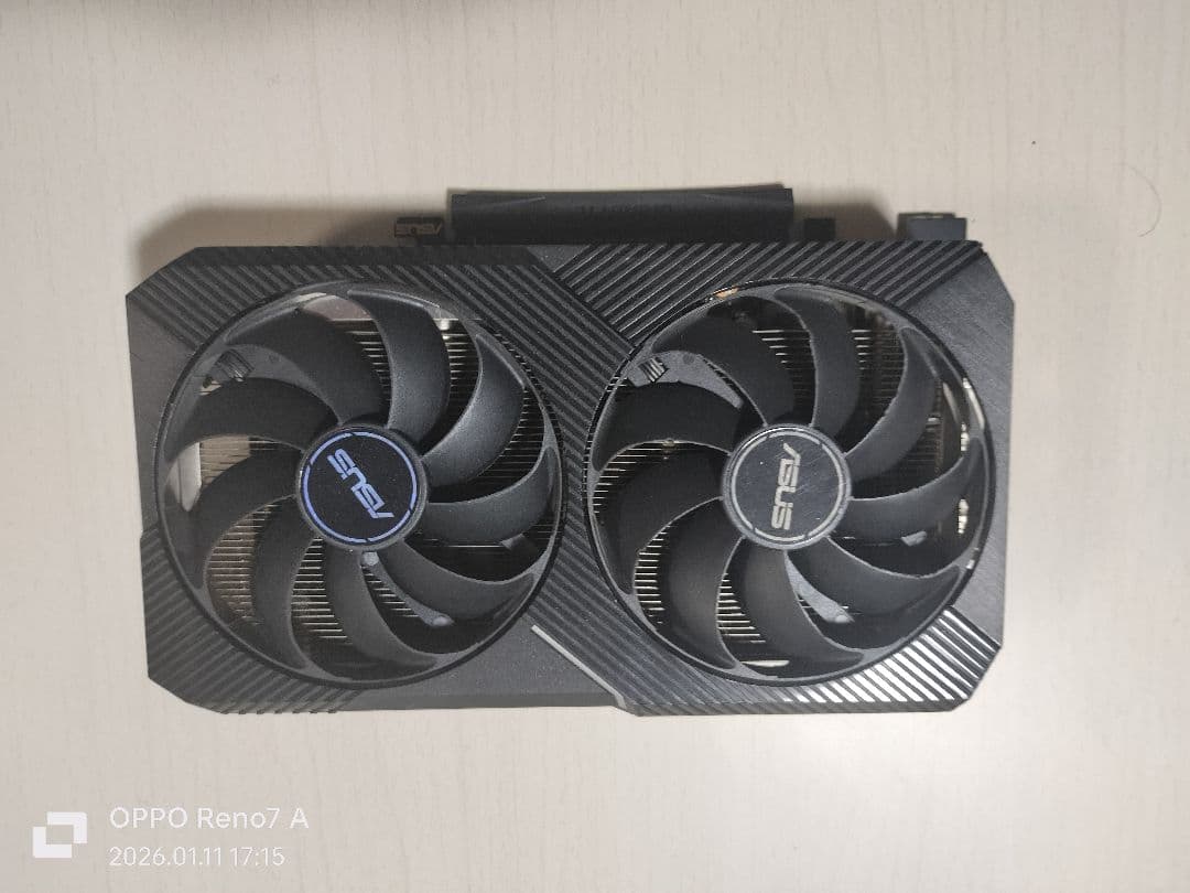 ASUS GeForce RTX3050 8GB グラフィックボード　ジャンク