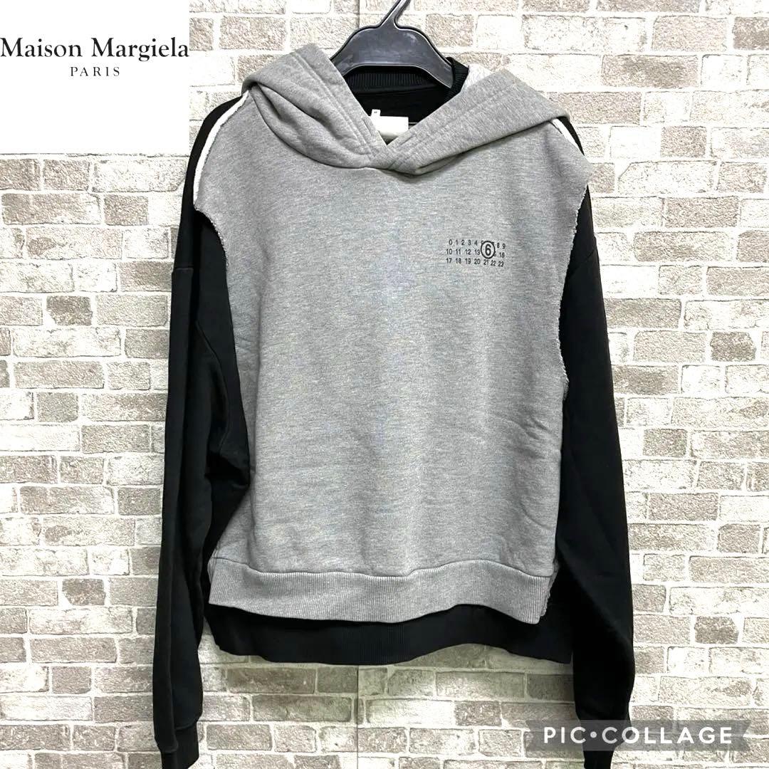 美品　MM6 Maison Margiela フード付きパーカー ユニセックス