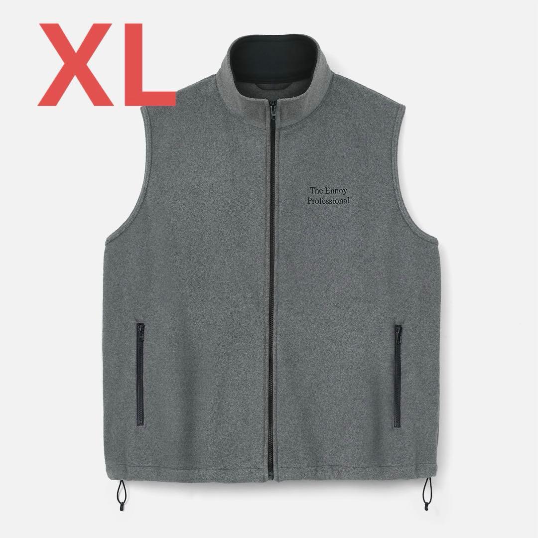 トップス ennoy PROFESSIONAL FLEECE VEST(GRAY)