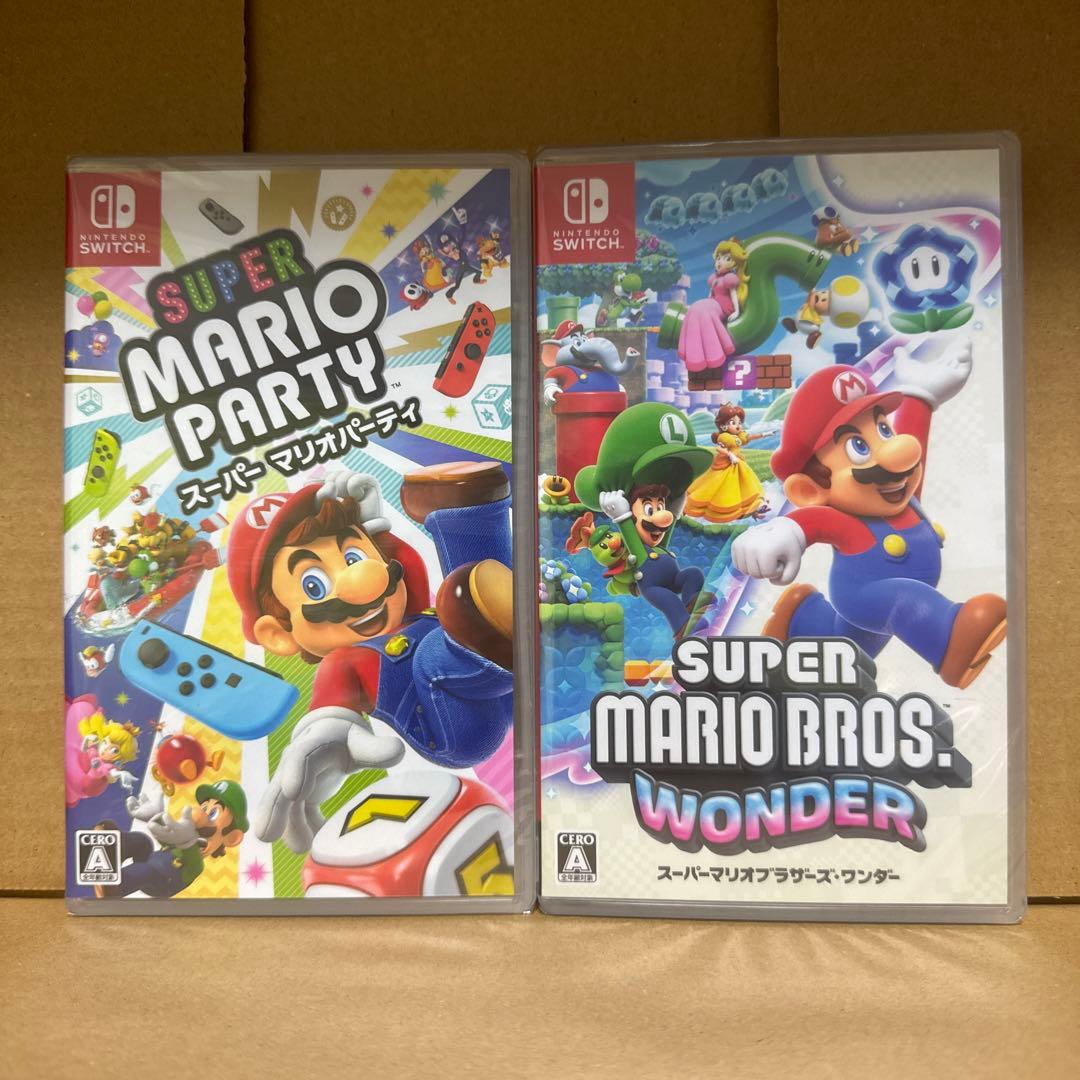 スーパーマリオパーティ＆スーパーマリオブラザーズ ワンダー 2本セット