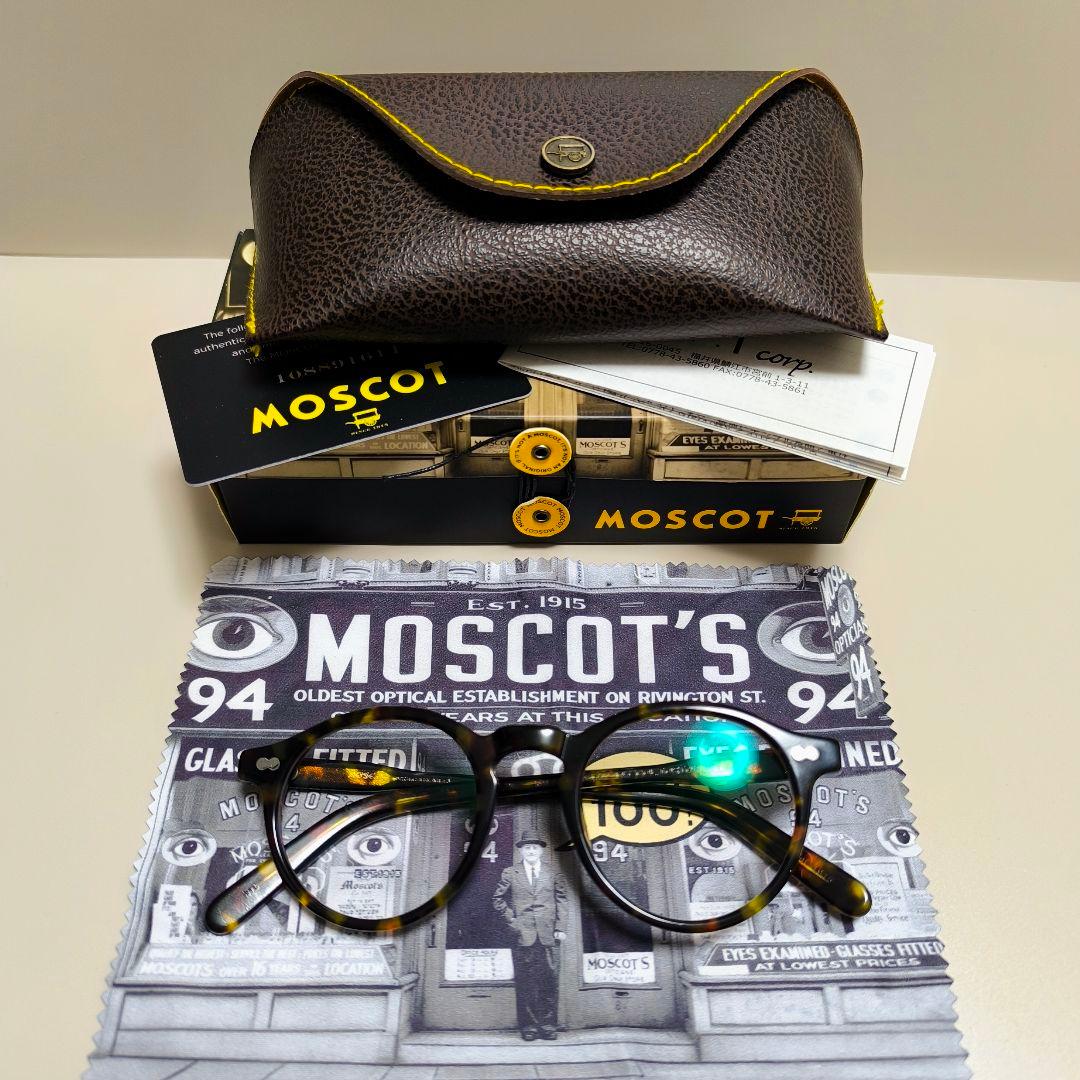 モスコット MILTZEN 46 調光レンズ ブラウン サングラス メガネ