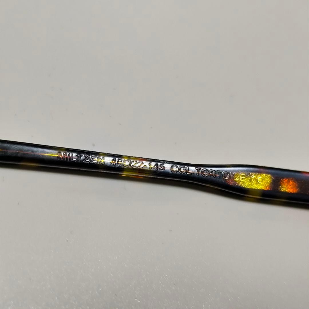 モスコット MILTZEN 46 調光レンズ ブラウン サングラス メガネ