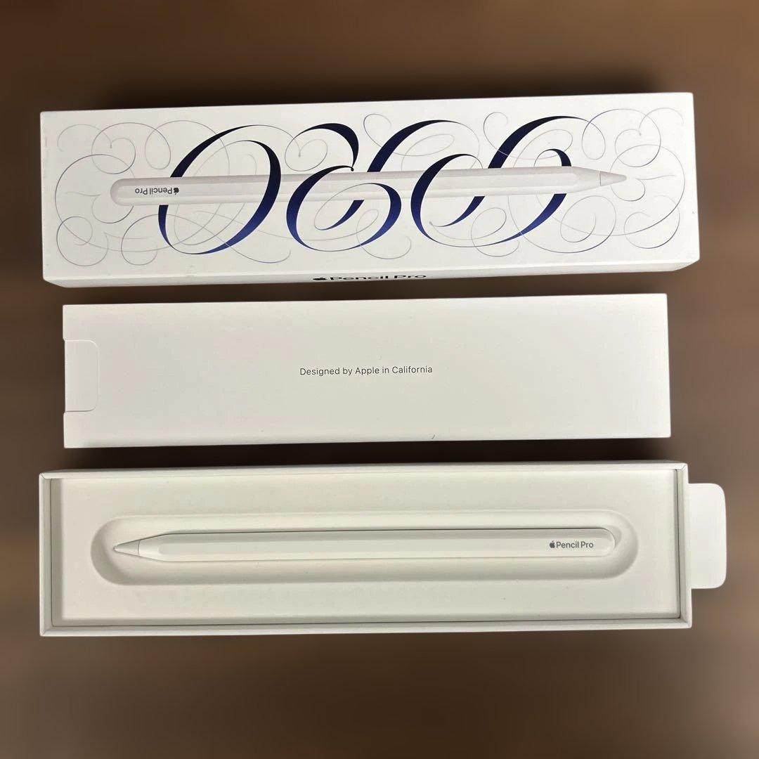 【ほぼ新品】Apple Pencil Pro（第3世代）ipad用スタイラスペン