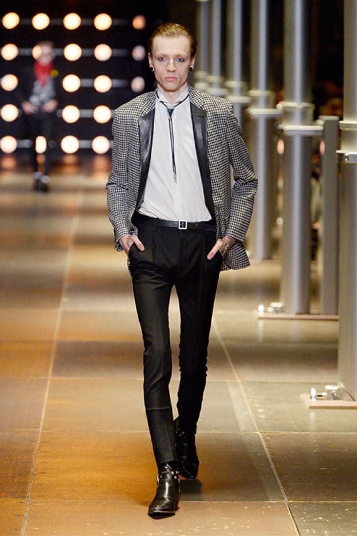 Shozo4 　サンローランパリ 2014SS 千鳥 ハウンド ジャケット