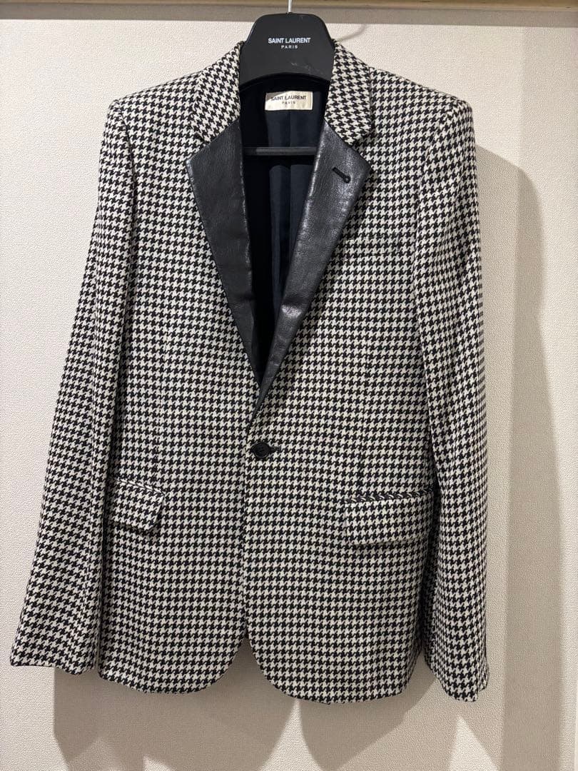 Shozo4 　サンローランパリ 2014SS 千鳥 ハウンド ジャケット
