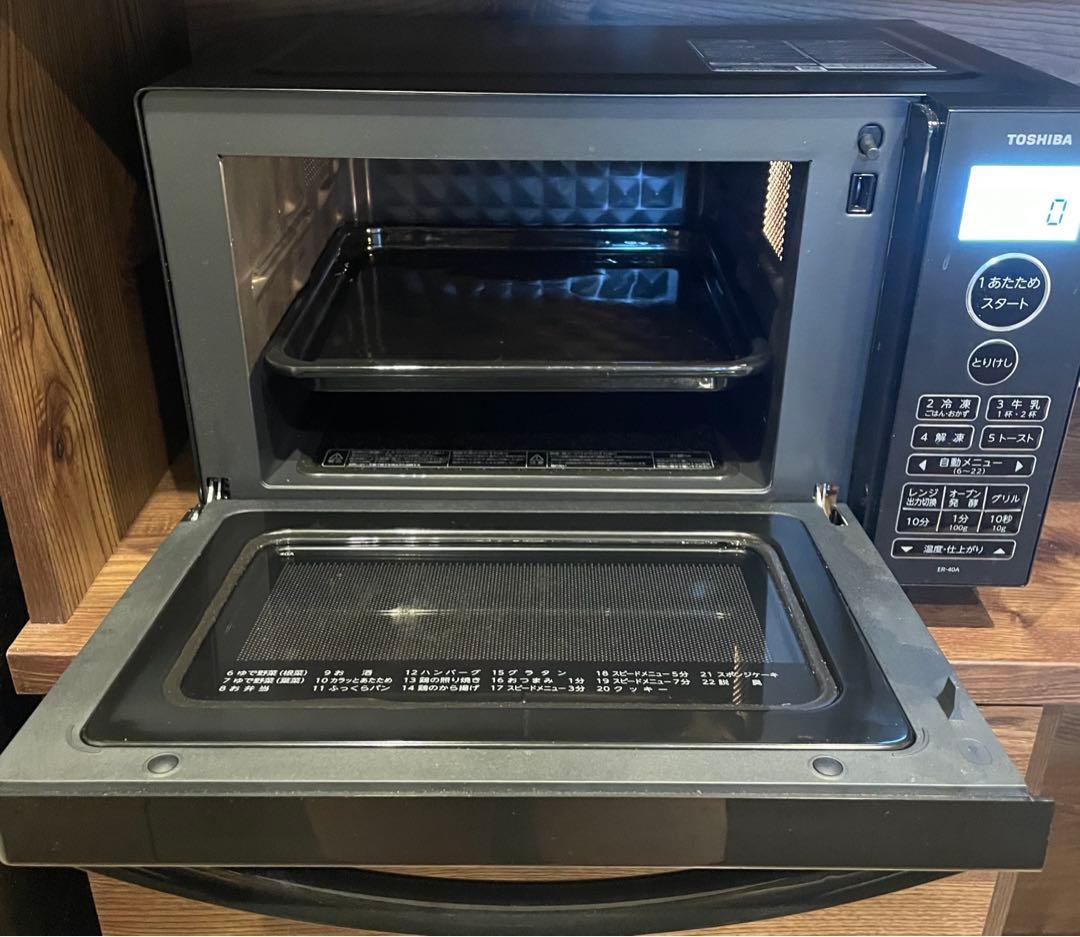 東芝電子レンジER-40A（K）2025年製　ブラック