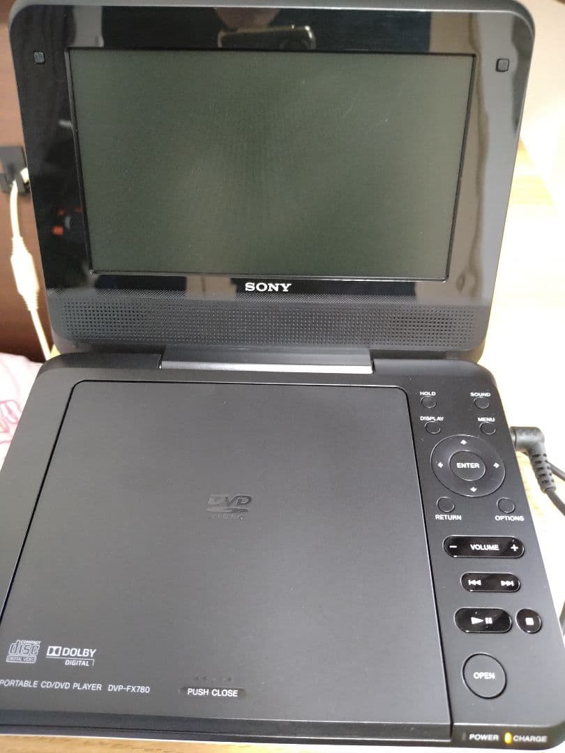 SONY 7型 ポータブルDVDプレイヤーDVP‐FX780美品