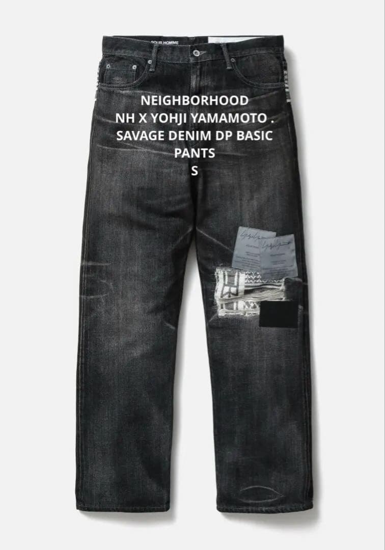 NEIGHBORHOOD NH X YOHJI YAMAMOTO デニムパンツ