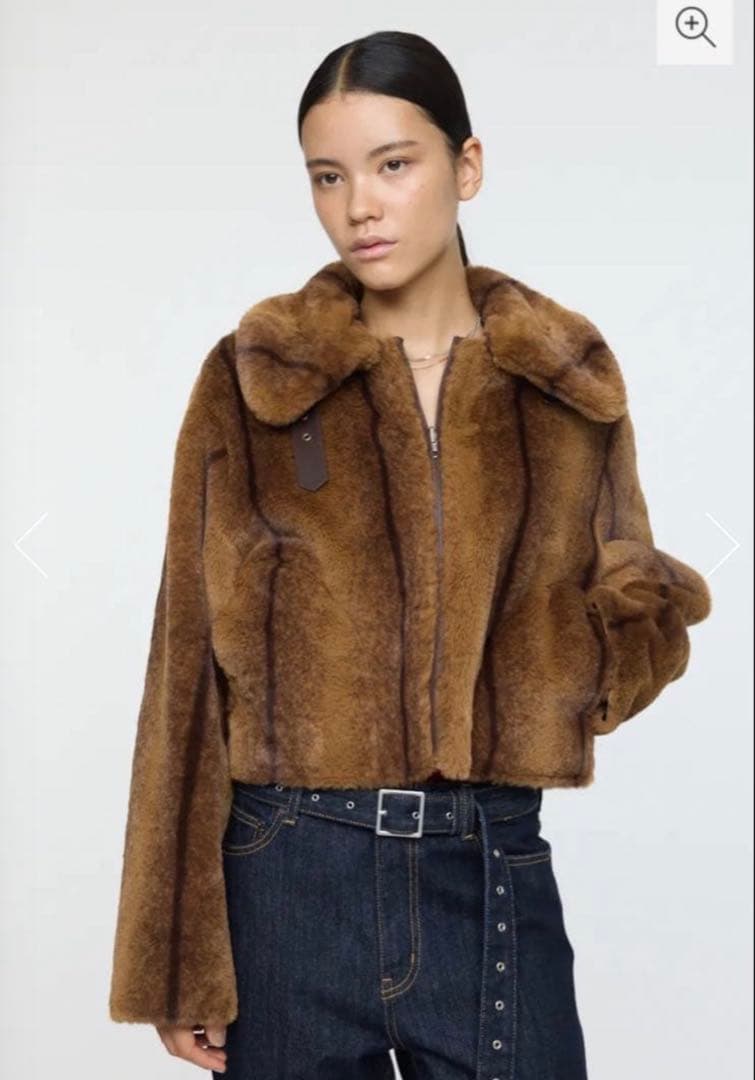 moussy REVER FAUX ファーコート