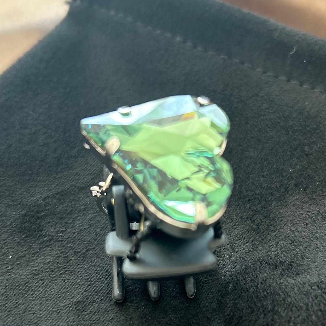 コンプレックスビズ ビッグハート デザートクリップ(グリーン)