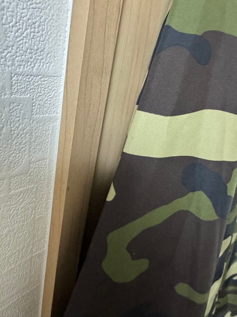 FCRB カモフラ フード付きナイロンジャケット