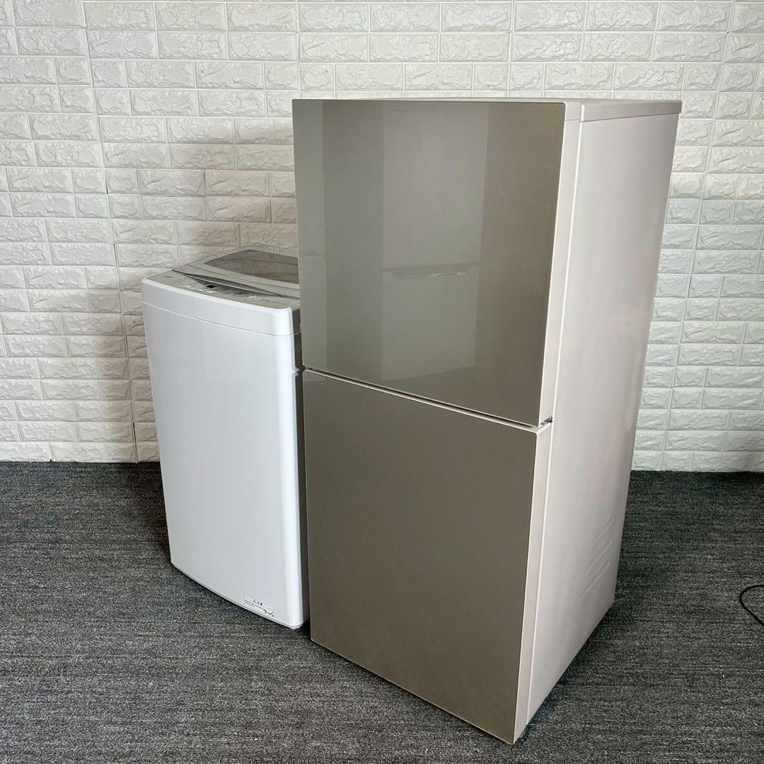 生活家電 2点セット 冷蔵庫 146L 洗濯機 5kg 1人暮しD070