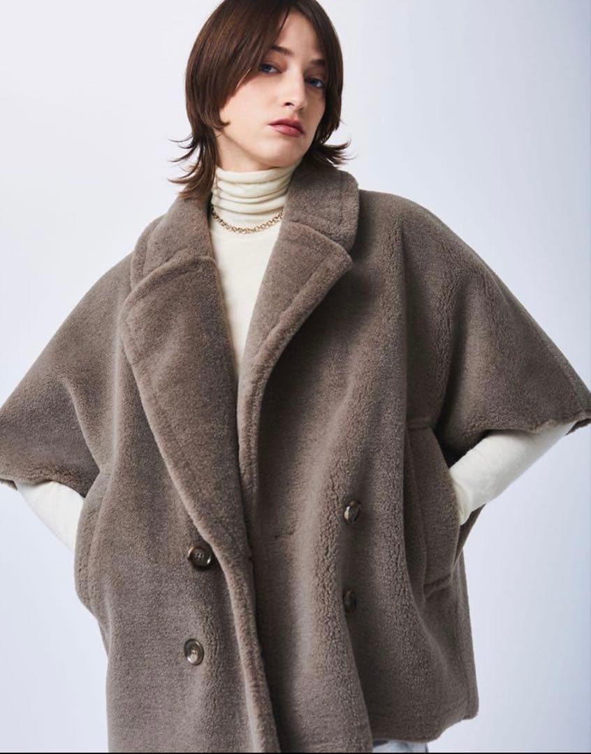 お値下げ中！STUNNING LURE スタニングルアー　ボアポンチョコート　M