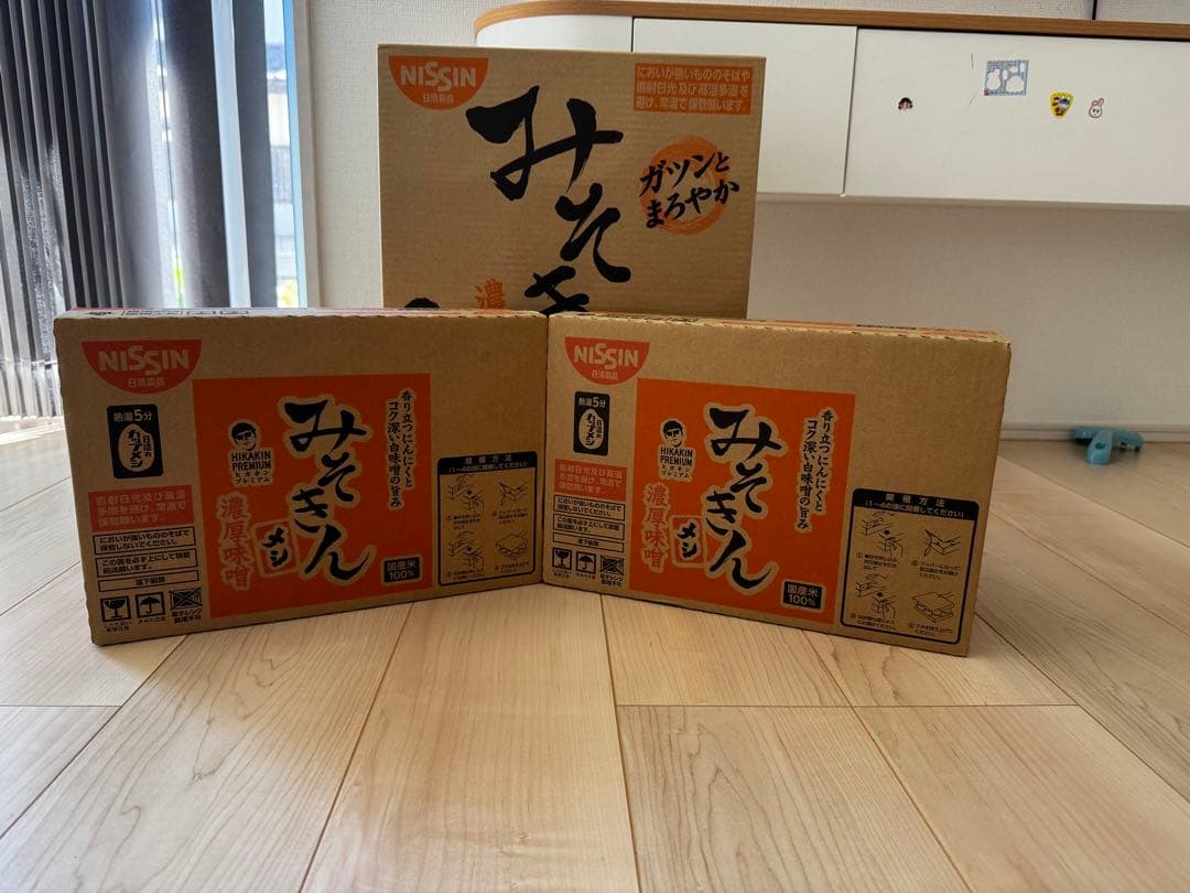 新みそきん カップラーメン