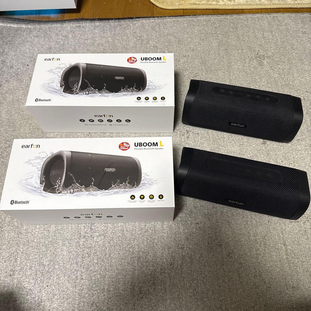 EarFun UBOOM L ワイヤレススピーカー Bluetooth２台