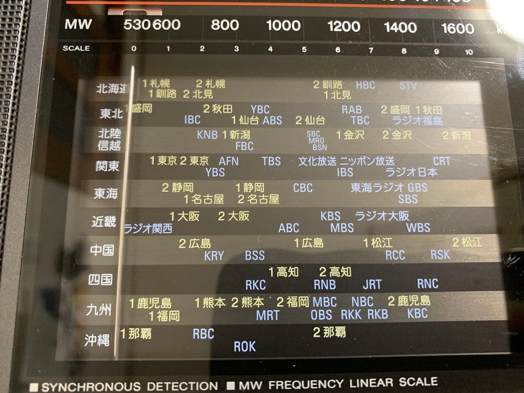 【美品！】SONY ラジオ　ICF-EX5MK2 新品電池４本付き