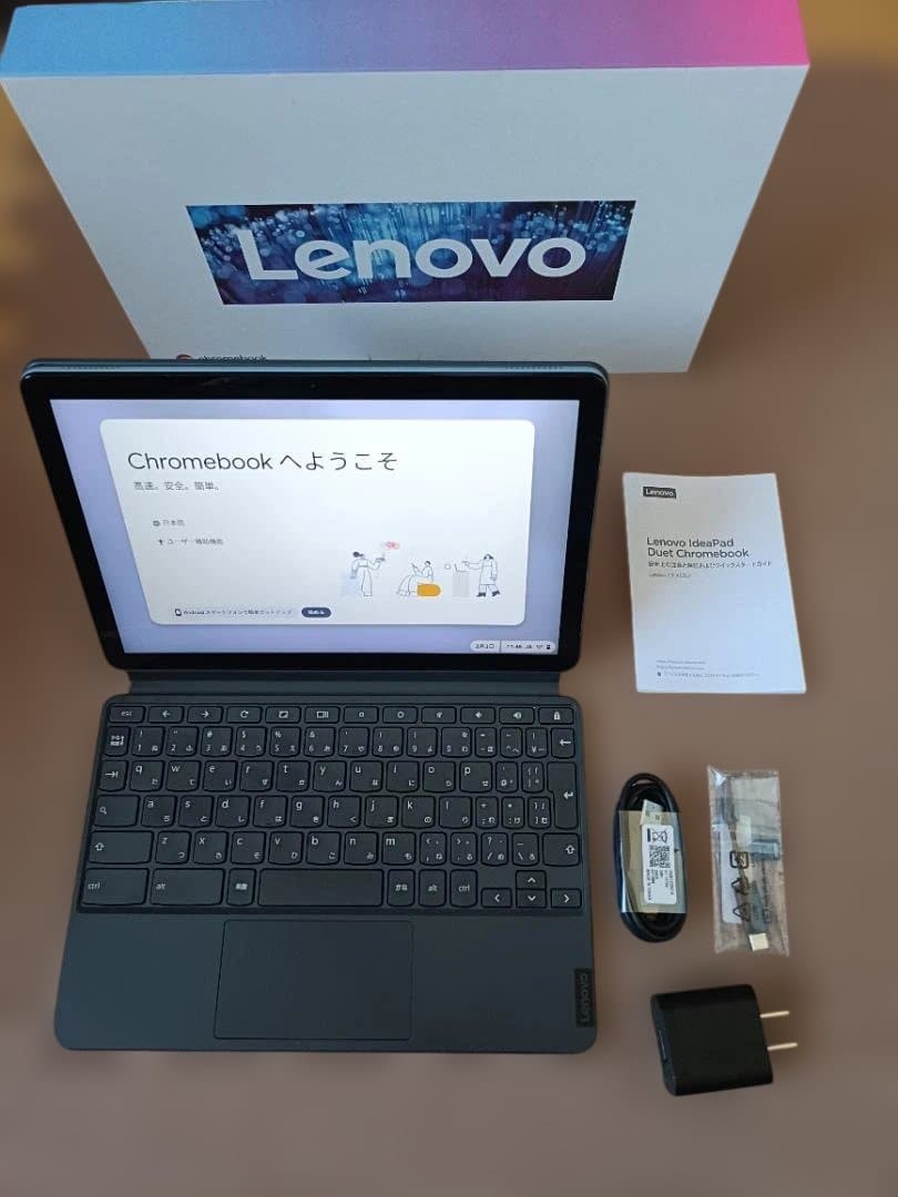 極美品 Lenovo IdeaPad Duet Chromebook 128GB