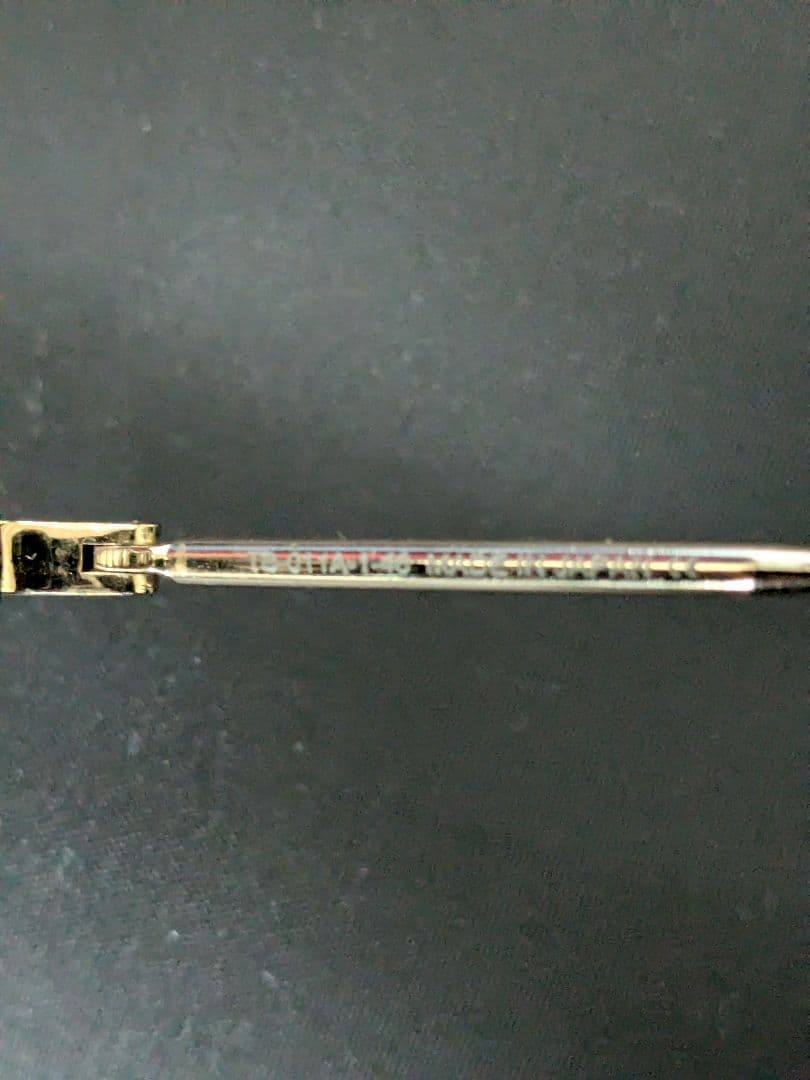 THOM BROWNEブラックラウンドサングラス