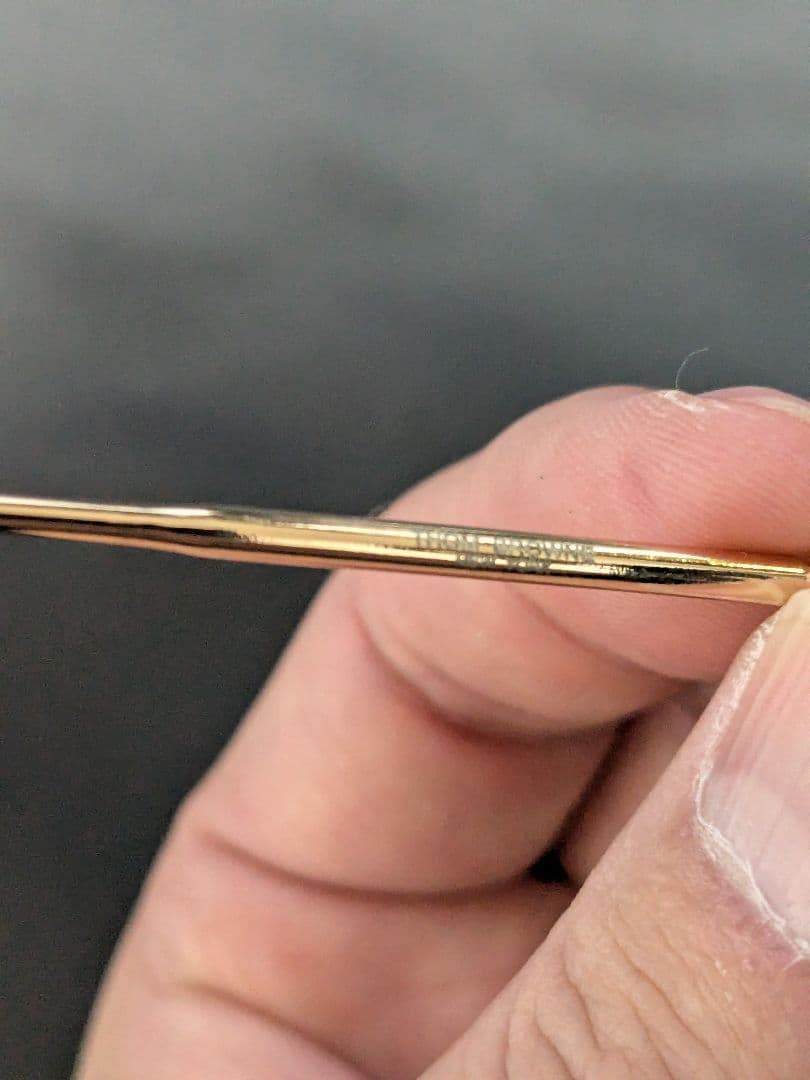 THOM BROWNEブラックラウンドサングラス