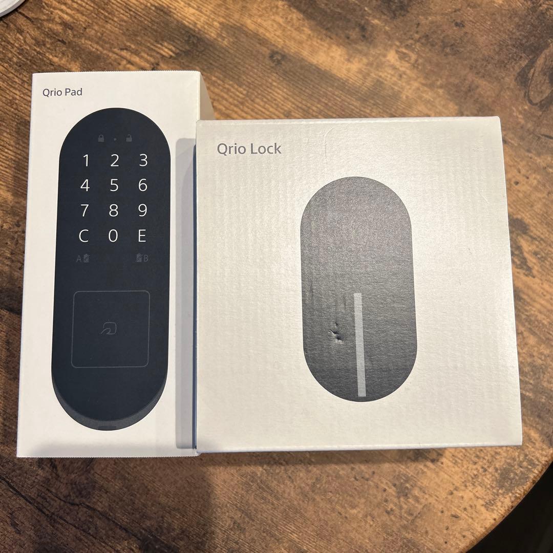 【新品未使用】Qrio Lock &Qrio Pad ブラック