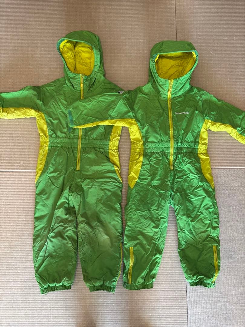 【2着】mont-bell 子供用ウェア Kid's 110、120 おまけ付き
