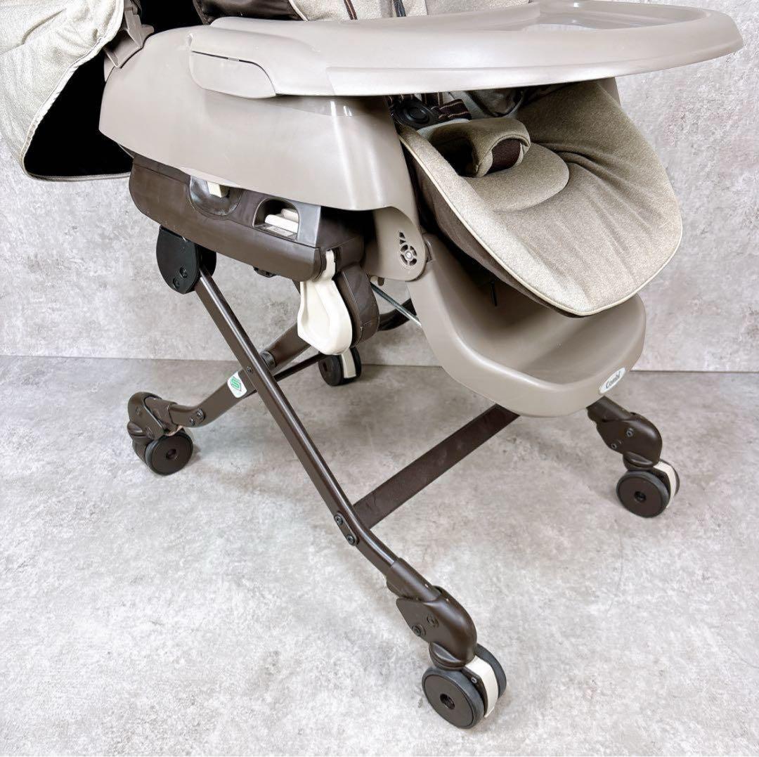 【美品】Combi ネムリラ bedi 手動 ハイローチェア おやすみドーム