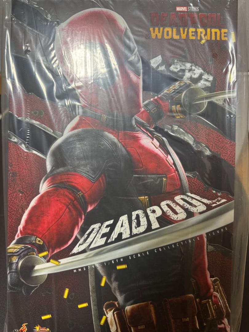 新品未開封品　ホットトイズ　デッドプール　通常版