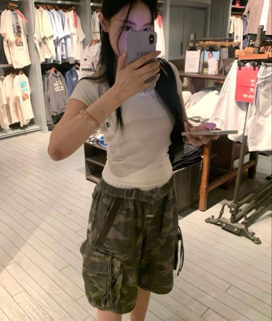 Sculptor 迷彩 カモフラ ハーフパンツ