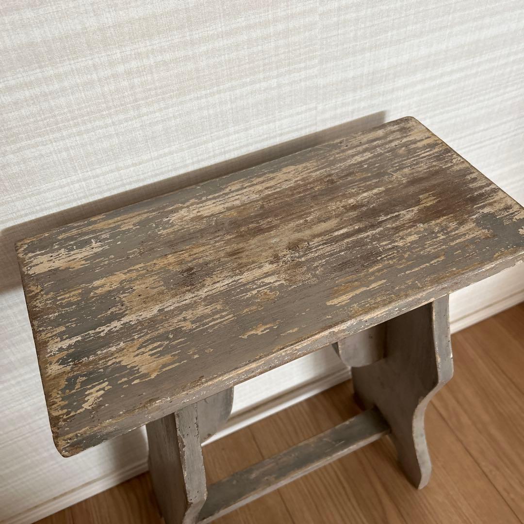 フランスアンティーク　スツール　コンソール　ブロカント　シャビー