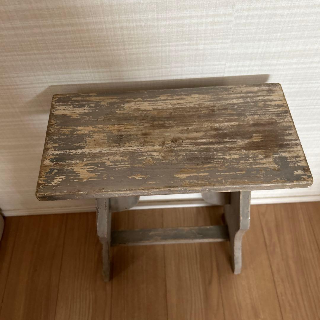 フランスアンティーク　スツール　コンソール　ブロカント　シャビー