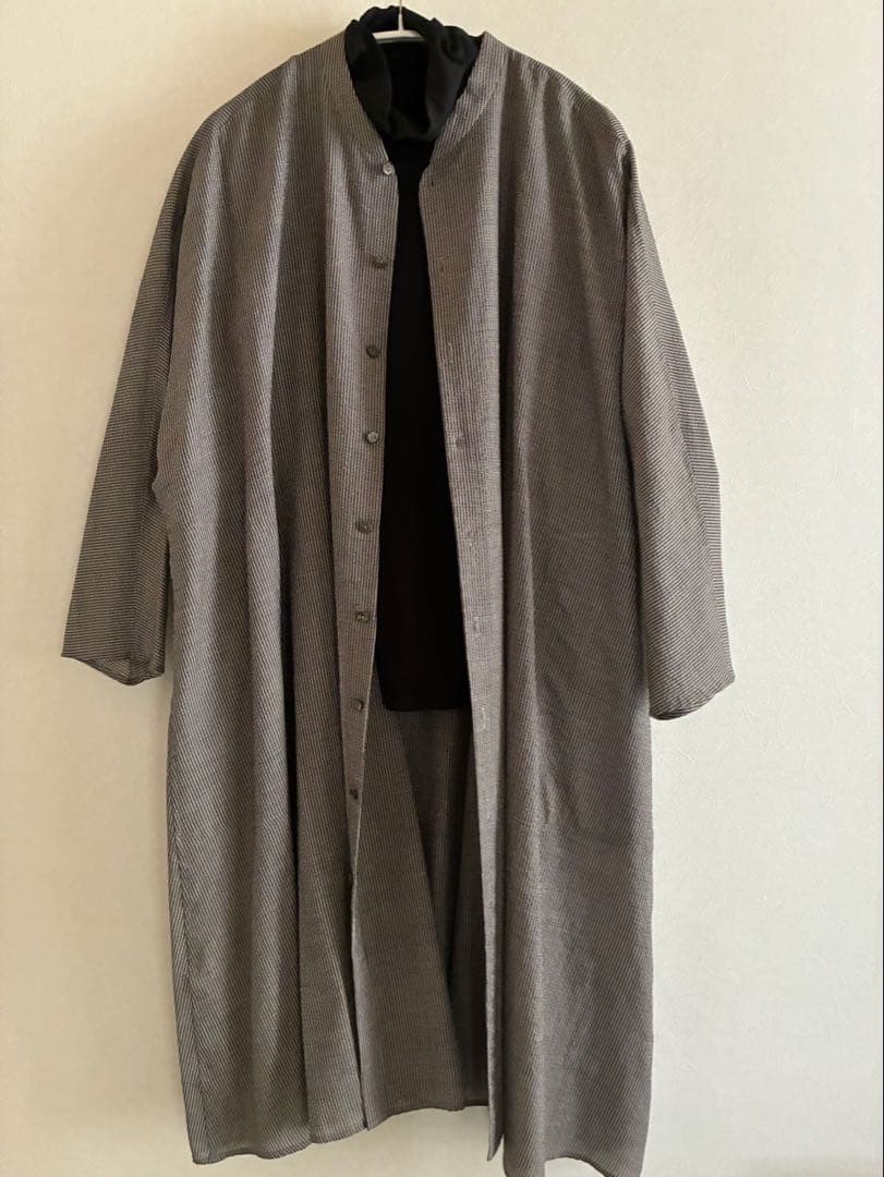 ヨーガンレール　2025ウールコットン平チュニックブラウス