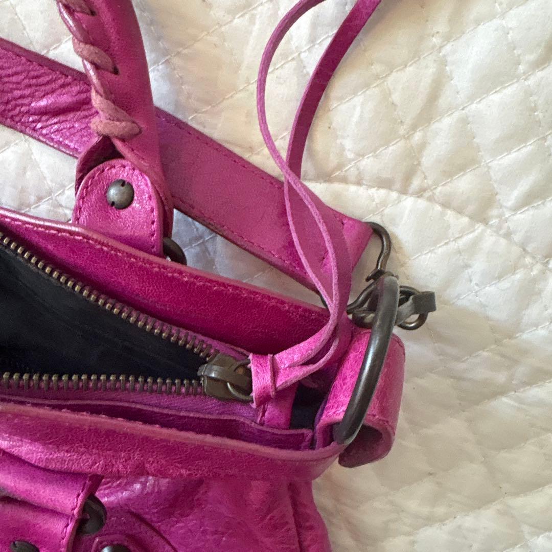 d*4様 バレンシアガ バック パープル