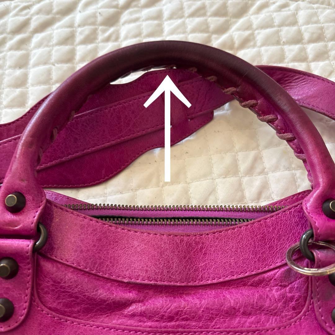 d*4様 バレンシアガ バック パープル