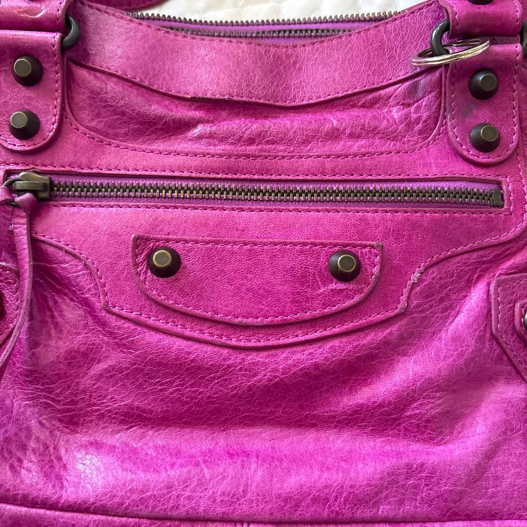 d*4様 バレンシアガ バック パープル