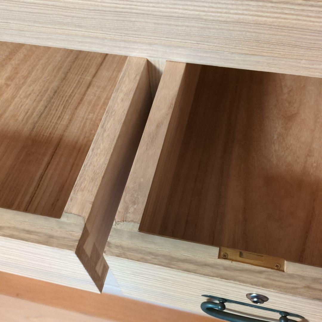 伝統工芸士　一級技能士　長谷川進之介作　 最高級工芸品 桐箪笥　着物